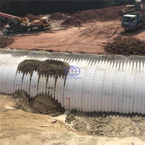 supply corrugated steel culvert pipe  to South africa